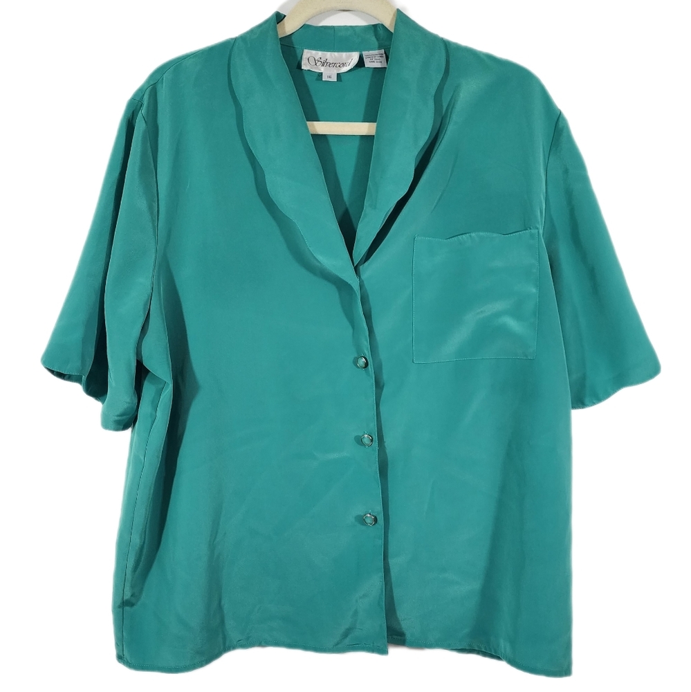 Silvercord Short Sleeve Blouse